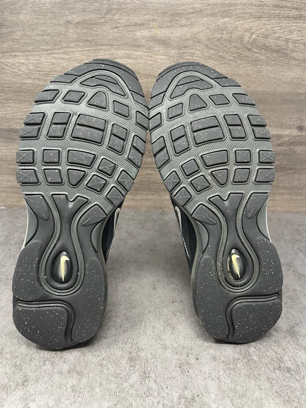 Nike Air Max 97 Black Sneakers Kids Size 4.5Y GS Athletic Running Trainer